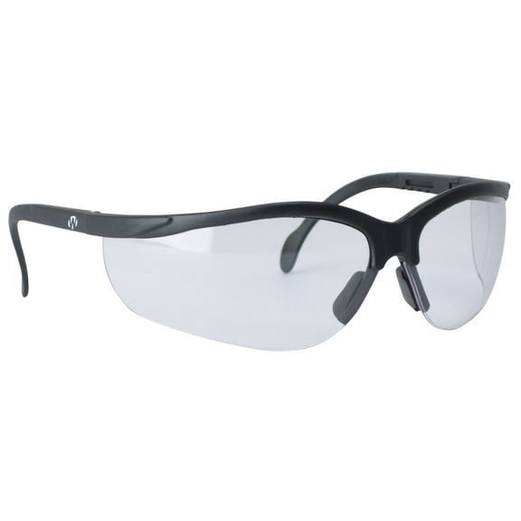 Walker's Game Ear Shooting Glasses, Clear Lens, Polycarbonate, UV Protection, Non Slip, Left/Right, One Size