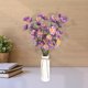 thumbnail image 1 of Ramo artificiales de 3 piezas con , arreglo de mesa de Floral de otoño para el hogar, decoración de granja, regalo ornamental Violeta Macarena Ramo de novia, 1 of 8