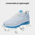 thumbnail image 4 of AiEles Women's Air Cushion Running Shoes Breathable Tennis Fashion Sneakers Non Slip Workout Casual Sport Shoes Gym Training Comfortable Walking Shoes, 4 of 6