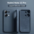 thumbnail image 2 of Redmi Note 13 Pro Case Luxury Square Liquid Silicone Soft Phone Case For Xiaomi Redmi Note 13 Note13 Pro Note13pro Plus 5G Cover, 2 of 5