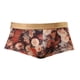 thumbnail image 5 of Hombres Ropa interior transpirable Retro Estampado de flores Bolsa abultada Calzoncillos Lencería METRO, 5 of 7