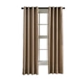 thumbnail image 7 of Curtainworks Lenox Grommet Curtain, Single Panel, Indoor, 50"L x 144"W, Taupe, Adult, 7 of 7