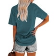 thumbnail image 6 of XCHQRTI Daisy Shirt Womens Be Kind Graphic Casual Short Sleeve Tee Top, 6 of 9