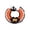 D-WLL-48cm, variant on Crochet Halloween Pet Collar With Cat Design Soft Yarn Neck Accessory For Cats And Small Dogs Adjustable Fit For Daily Wear C-48Cm