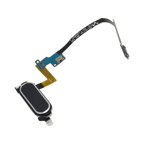 Home Menu Button Flex Cable Reader for Samsung Galaxy Note 4 - Black