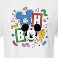 thumbnail image 3 of Disney - Mickey Oh Boy 90s - Juniors Cropped Cotton Blend T-Shirt, 3 of 5