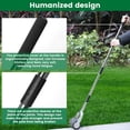 thumbnail image 4 of Wheel Rotary Manual Edger Lawn Tool, Hand Edger Lawn Tool Made of Stainless Steel, Adjustable Length, Ideal for Precise Grass Trimming Along Sidewalks, Garden, Driveways, and Flower Bed, 4 of 7