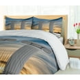 thumbnail image 5 of Ambesonne Pillar Duvet Cover Sets, Marble Pillars, 2-King, Blue Pale Grey, 5 of 7