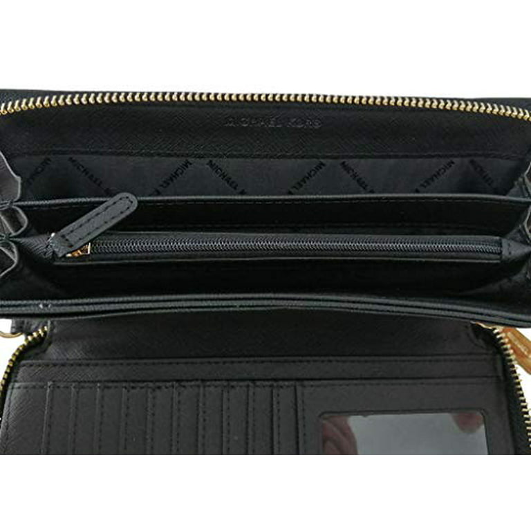 Michael Kors - Jet Set Women Leather Continental Wallet - Black (34F9G