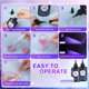 thumbnail image 4 of KIT KISREL Resina UV con Luz - Kit de Resina UV de Curado Ultravioleta de Tipo Duro Mejorado de 200g Cristal Claro, 8 Perlas de Luz UV, Kit de Resina con Luz para Hacer Joyer&iacute;a de Manualida, 4 of 6