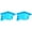 Sky Blue*2, variant on 2 Pack Shiny Glossy PhD Graduation hat Shape Silicone Molds for DIY Craft Keychain Polymer Clay Mold Epoxy Pendant Resin Crafting Making Cake Decoration Fondant Mould