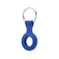 thumbnail image 1 of Protective Finder Case Soft Silicone Tracker Cover with Anti-Lost Stainless Steel Keychain Ring Portable Anti-Scratch Protector Finder Holder for Key Backpack Liner Bag Replacement for Airtag, 1 of 6
