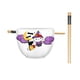 thumbnail image 1 of Cuenco de arroz con fideos ramen de cerámica, plateado, Buffalo Hello Kitty, 1 of 3