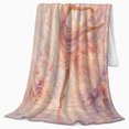 thumbnail image 2 of Artistic Pattern, Festive Holiday Scene, Warm Flannel Blanket for Living Room and Family Room with Detailed Artwork, Art Lovers Christmas Gift, Festive Home Decor, 2 of 9