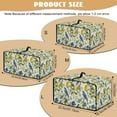 thumbnail image 7 of Renewold Toaster Oven Dust Cover with Accessory Pockets Dust Protection Easy Clean Microwave Oven Air Fryer Protector Case Kitchen Accessories, 18.5 x 14.5 x 9 Inches, Lemon Blueberry Bird, 7 of 7
