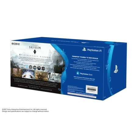 Restored Sony 3002425 The Elder Scrolls V: Skyrim PlayStation VR Bundle (Refurbished)