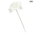 thumbnail image 2 of Fake Plants Ivory Artificial Flowers Large Hydrangea Full Silk Hydrangea Flowers For Decor, 2 of 7