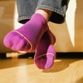 thumbnail image 2 of REPREVE� Purple No Show Socks, 2 of 4