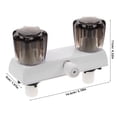 thumbnail image 2 of KAKOWELY Rv Shower Faucet Valve Laundry Tub Faucet Handle Kitchen Sink Valve Replacement,5.71X"X4.33"X1.97", 2 of 5