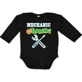 thumbnail image 3 of Inktastic Mechanic in Training Boys or Girls Long Sleeve Baby Bodysuit, 3 of 5