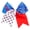 multicolor-1A-home supplies, variant on Home Independence Day Hair Scrunchies Patriotic Fashion Holiday Lady Hair Accessories Many Styles Set Room Decor