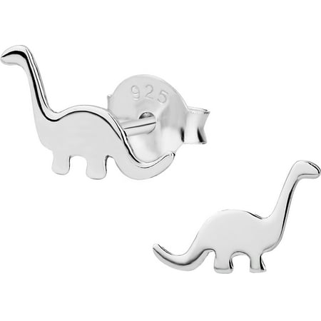 Hypoallergenic Sterling Silver Little Dinosaur Stud Earrings For Hypoallergenic Sterling Silver Little Dinosaur Stud Earrings For Kids Nickel Free