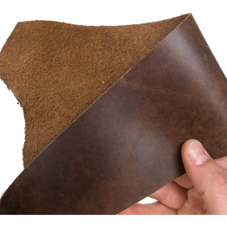 Leather Scrap Crafts 20 lbs Leather Scrap - Large Pieces of Full Grain  Leather Cowhide Remnants Bag - Design & Make Crafts - Mixed Colors