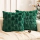 thumbnail image 3 of Fundas de cojines navideños Inteprter 45x45 cm decoración del hogar verde, 3 of 6