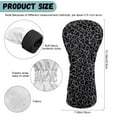thumbnail image 6 of Pzuqiu Leopard Print Golf Club Covers Waterproof Portable Golf Driver Head Covers Easy to Use Protect Against Scratches and Damage Golf Accessories for Men Women, 6 of 8