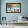 thumbnail image 3 of AatoeaX Beach Bathroom Wall Art Beach Sea Turtle Palm Pictures Wall Decor Ocean Coastal Sunrise Just Breathe Canvas Prints Artwork Paintings Home Decoration For Living Room Bedroom, 3 of 4