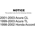 thumbnail image 2 of Front Wheel Bearing And Link Kit For Honda Accord Acura TL CL, 2 of 2
