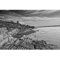thumbnail image 2 of Art.com Cliff Walk Newport Rhode Island B/W Stretched Canvas Print Wall Art, 24" x 16", 2 of 4