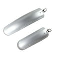 thumbnail image 4 of Maytalsory 2Pcs Folding Bike Mudguard Mud Guard Front Rear deform,and is not easy Fenders Cycling Parts Silver 12inch, 4 of 6