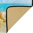 thumbnail image 3 of GZHJMY Ocean Sea Anti Fatigue Kitchen Floor Mat, Sea Beach Seashell Non Slip Absorbent Comfort Standing Mat Kitchen Runner Rug for Hallway Entryway Bathroom Living Room Bedroom 39 x 20 Inches, 3 of 6