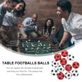thumbnail image 3 of GOOHOCHY 12pcs Table Game Soccer Balls Durable Replacement Foosball Balls For Standard Table Football Games Design For, 3 of 5