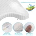 thumbnail image 4 of Almohada de espuma viscoelástica, almohada cervical para el cuello, cojín curvo en forma de U, almohada de presión de rebote lento 6 en 1, almohada cervical antipresión para protección de manos y cuel JFHHH pequeña, 4 of 5