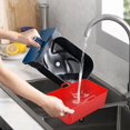 thumbnail image 4 of 1pcs Panier en Silicone pour Friteuses à Air Four Plateau de Cuisson Pizza Poulet Frit en Silicone, 4 of 12