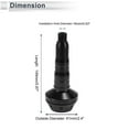 thumbnail image 4 of Unique Bargains 0.63" Motorcycle Slider Frame Aluminum Alloy Plastic Wheel Fairing Protection Crash Pad Protector Guard 2.4" 5.87"  Black 1 Pcs, 4 of 7