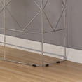 thumbnail image 4 of Furniture of America Prowe Glass Top Console Table, Chrome, 4 of 5