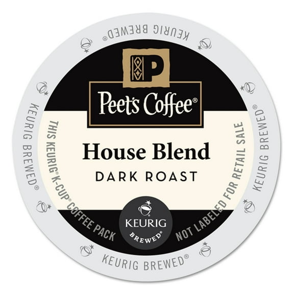 Peet's Coffee House Blend, K-Cup Portion Pack for Keurig Brewers, 22 Count