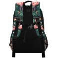 thumbnail image 3 of FORMRS Kids School Backpack Elementary Student Unisex Travel Bookbag with Reflective Stripes, Flamingo Leaves Pattern, 3 of 7