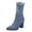 BU2, variant on Aayomet Snow Boots for Women Women's Boots Denim Hollow Side Zipper Short Boots (BU1, 7)