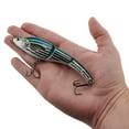 thumbnail image 2 of Berkley Magic Swimmer Fishing Lure, 3/4 oz, Silver Mullet, 2 of 6