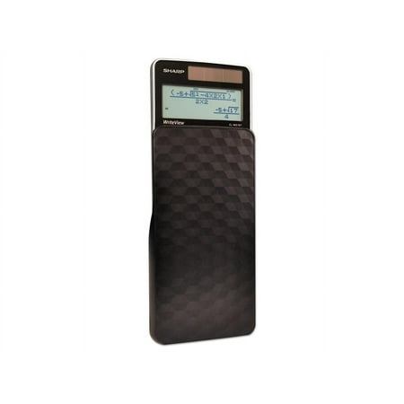 Sharp Calculators EL-W516TBSL Advanced Scientific Calculator with WriteView 4 Line Display & Solar Power