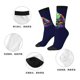 thumbnail image 5 of Balery Howling Wolf Calcetas Largas con Estampado para Hombre y Mujer – Suaves y Transpirables, Talla Única (US 5-11), 5 of 6