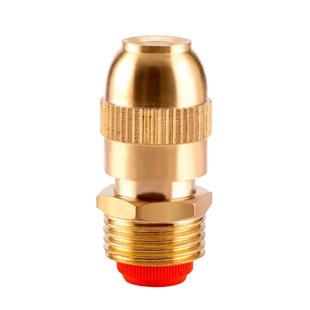 5X Adjustable Brass Misting Nozzles Water Mister Sprinkle For Cooling System