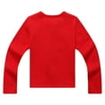 thumbnail image 2 of Richie House Little Girls Red Bow Open Cardigan 4, 2 of 2