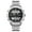 silver white, variant on Men's 3 Time Zone Watch with Analog Digital Display - Stainless Steel Band, Multifunction Dress Sports Watch for Business and Casual