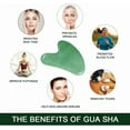 thumbnail image 4 of Gua Sha Massage Tools & Rosehip Oil in One Set, Nature Jade Stone Facial Gua sha Products for Skin Massage, Beauty and Moisturizing - with Nice Travel Pouch, 4 of 7