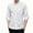 White, variant on Iugvhana Men's Regular Fit Shirts Casual Solid Long Sleeve Business Dress Shirt Slim Lapel Button Down Pocket Tops Blue L